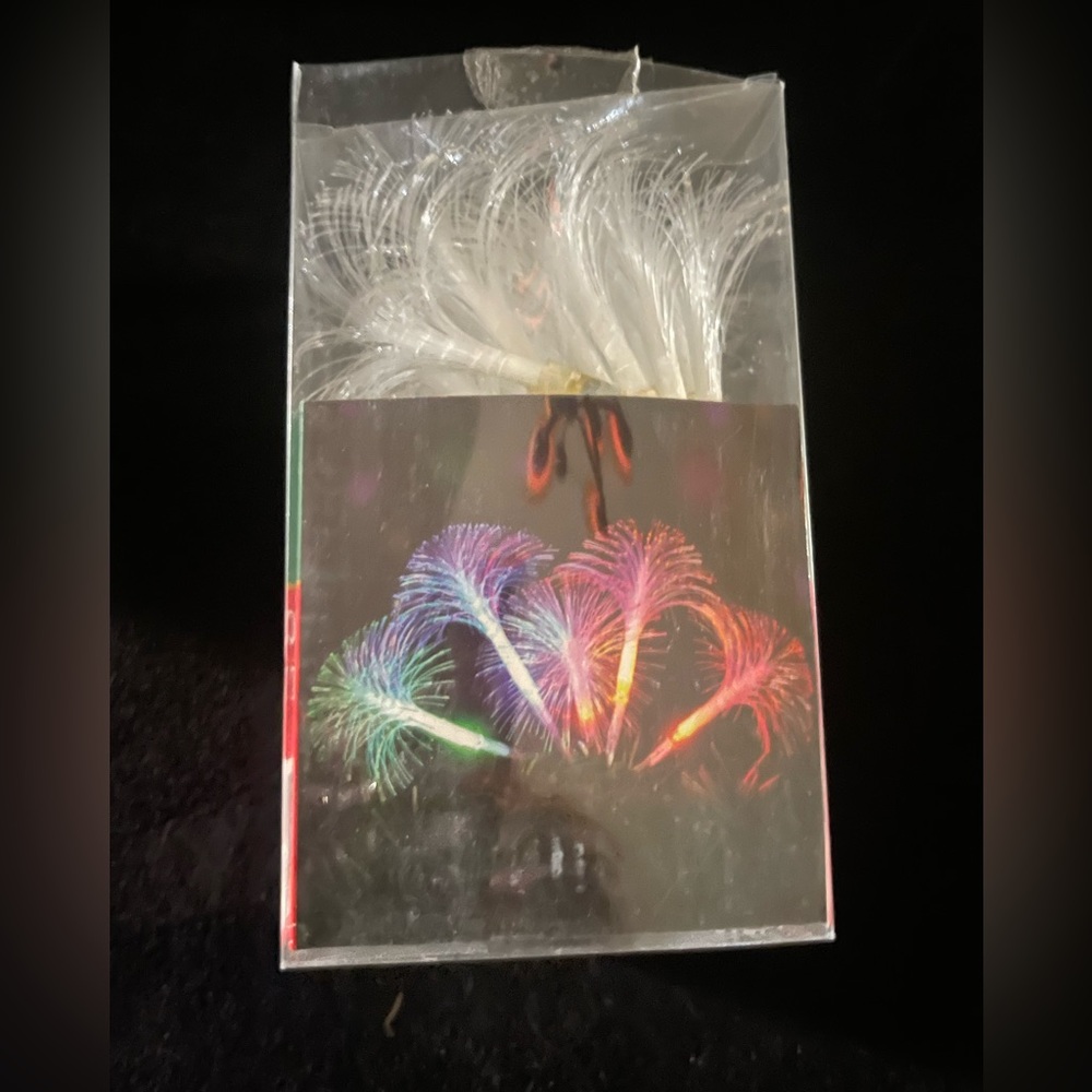 Fibre Optic Bundle Party Light Led 20 Pieces NWOT